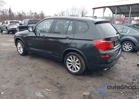 2016 BMW X3 xDrive28I z USA, uszkodzony, nr VIN 5UXWX9C56G0D83732
